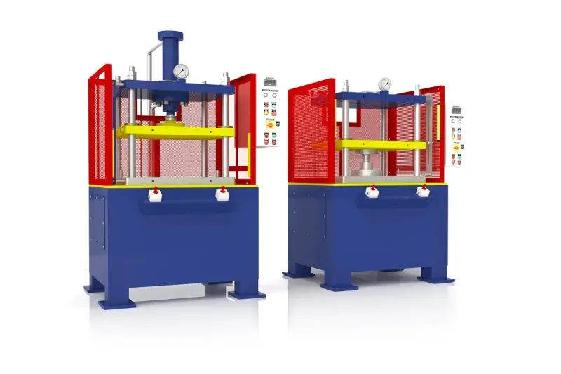 Parason hydraulic edge trimming machine for precise finishing of sugarcane bagasse plates and bowls