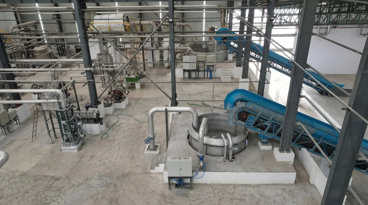 Parason High-Consistency Helical Pulper for OCC egg tray molded fiber line