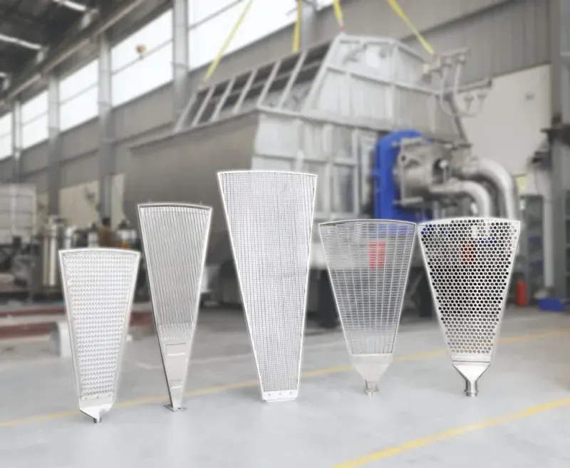 parason thickener machinery sector frames put before Poly disc filter 