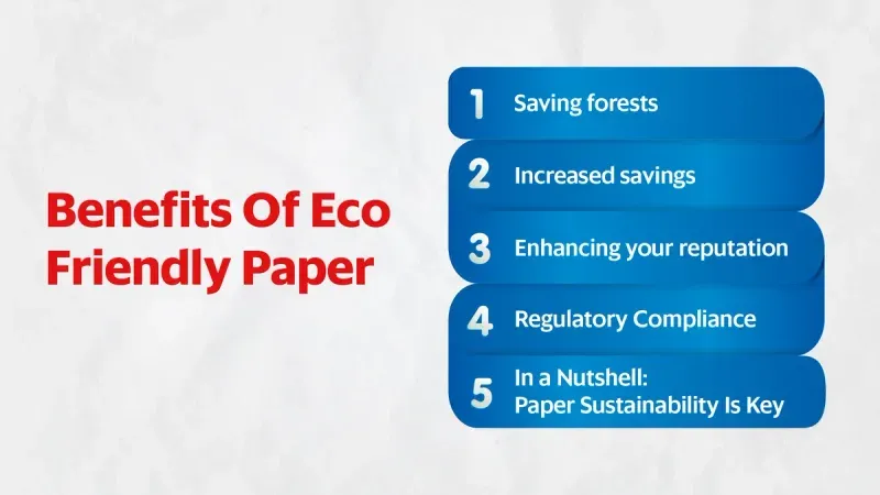 The Benefits of Eco-Friendly Paper