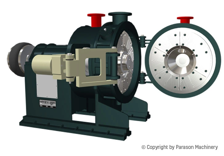 tri disc refiner - pulp refining machinery