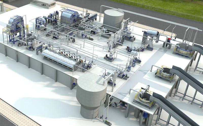 Stock preparation equipment - pressure screen, refiner, HD cleaner