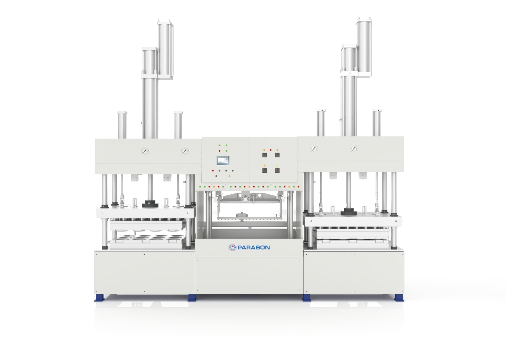 Parason reciprocating pulp molding machine for industrial packaging production