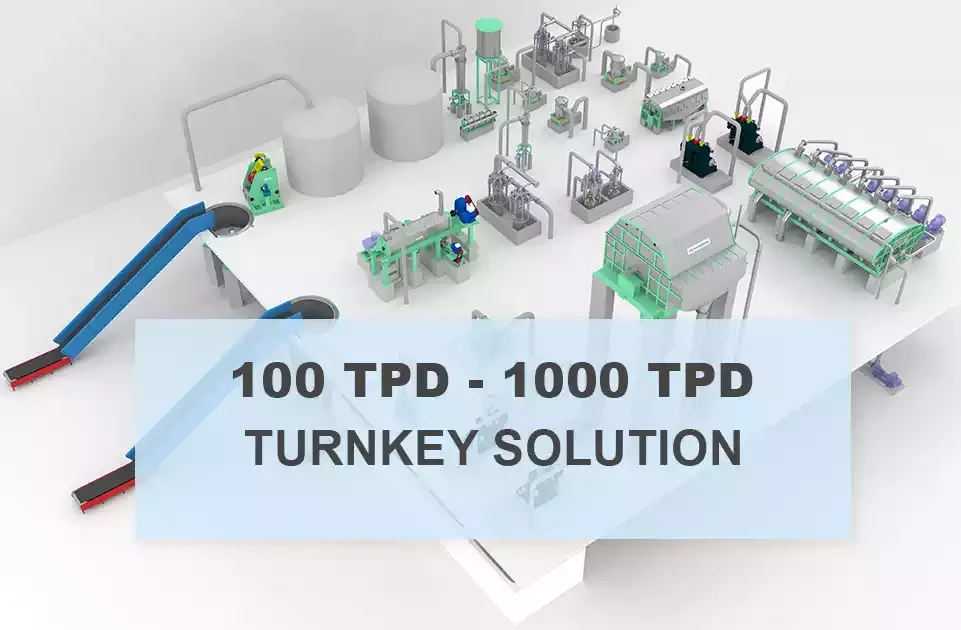 Máquina de reciclagem de papel