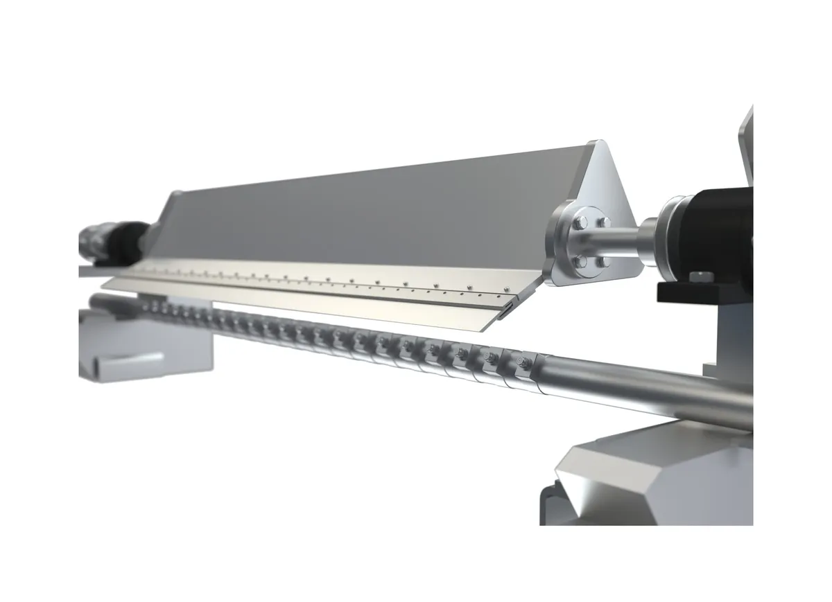 Parason doctor blade for creping tissue paper on Yankee cylinder