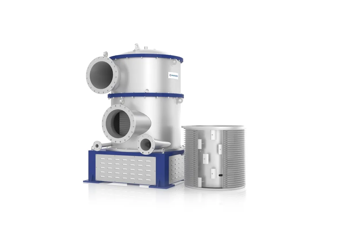 Parason Fine Screen VSL Series pressure screen for pulp screening in tissue production