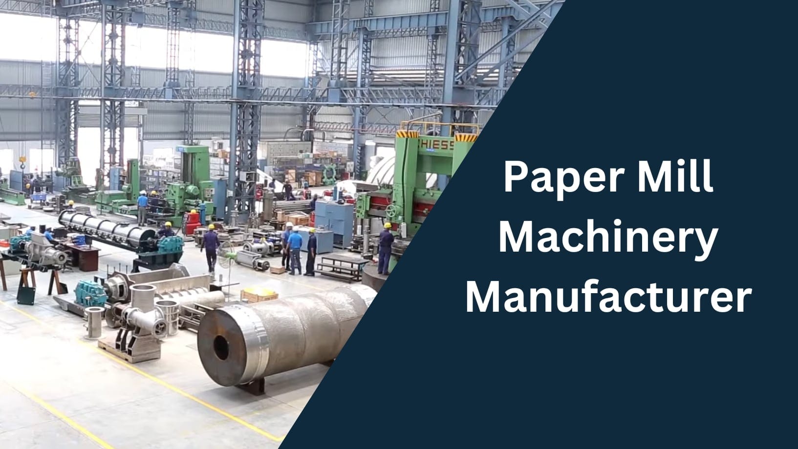 Top Paper Mill Machinery Manufacturer in India