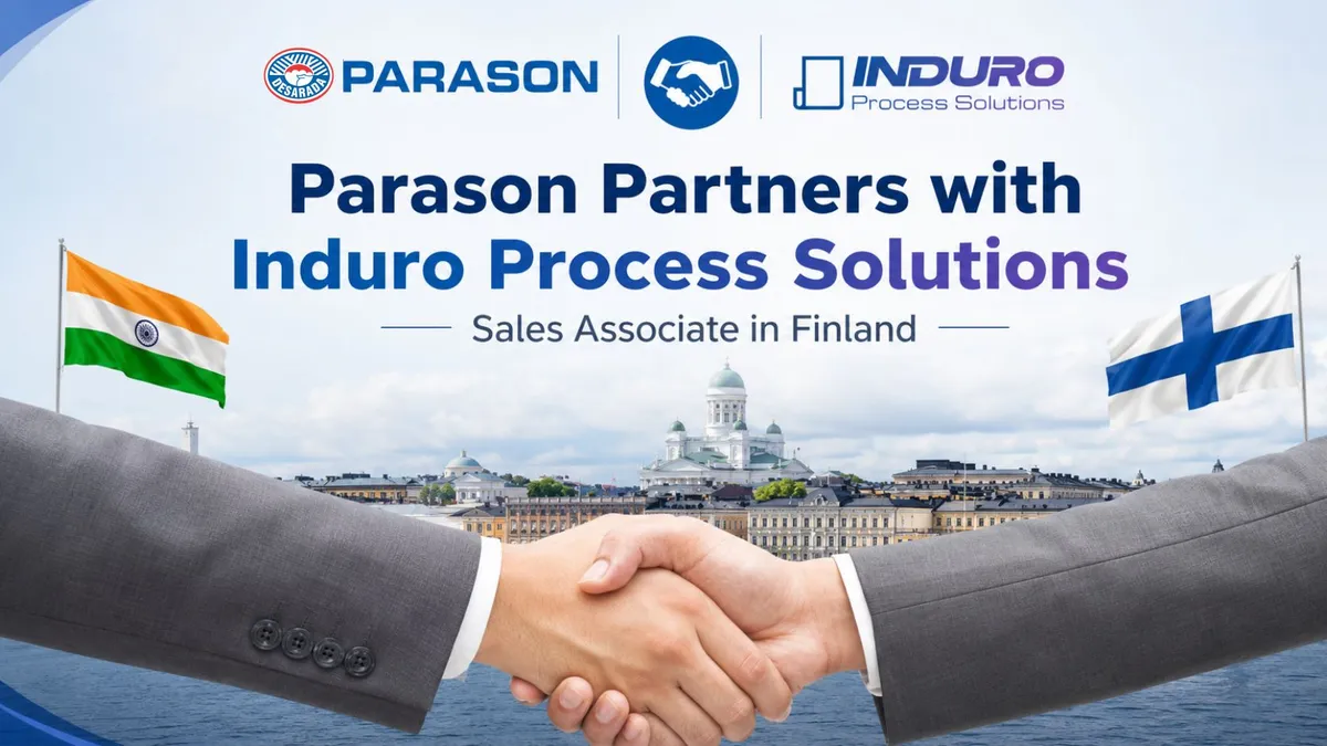 Parceria Parason e Induro Process Solutions na Finlândia