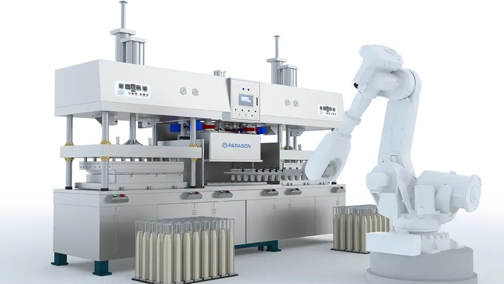 Robotic Integrated Forming Machine: 6-Axis Automation for Molded Fiber