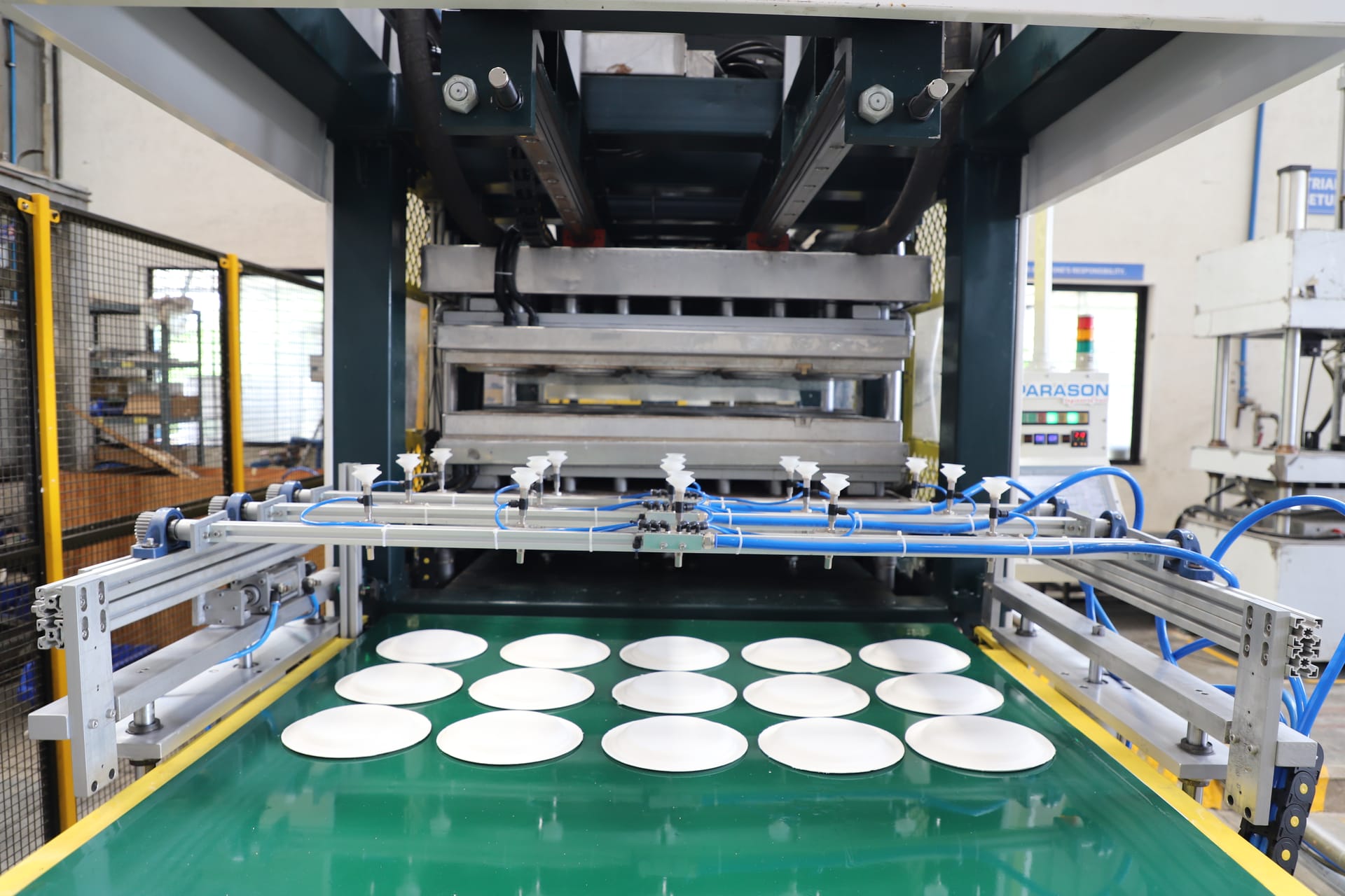 PFA-S1300 Outfeed Conveyor with finished plates