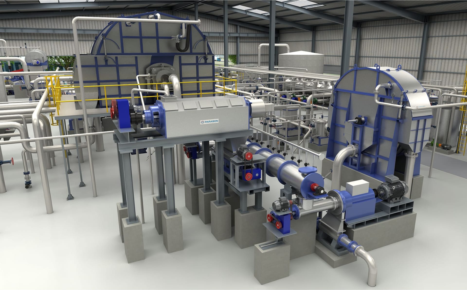 Hot Disperser & Dispersion System for Paper Mills | Parason