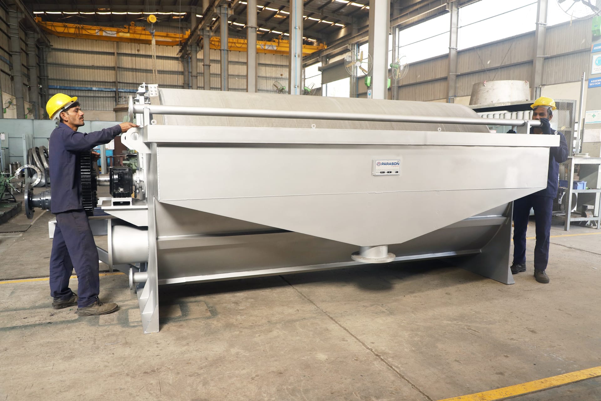 Decker Thickener (Disc Thickener) for Paper Mills | Parason