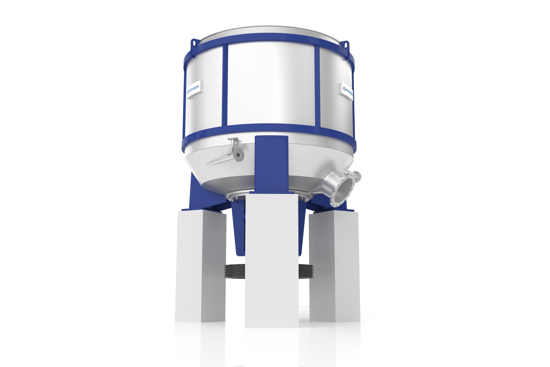 Parason HICON pulper and complete pulping system for waste paper recycling