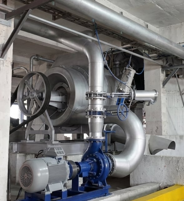 Dilution Pulper Live Installation at Paper Mill