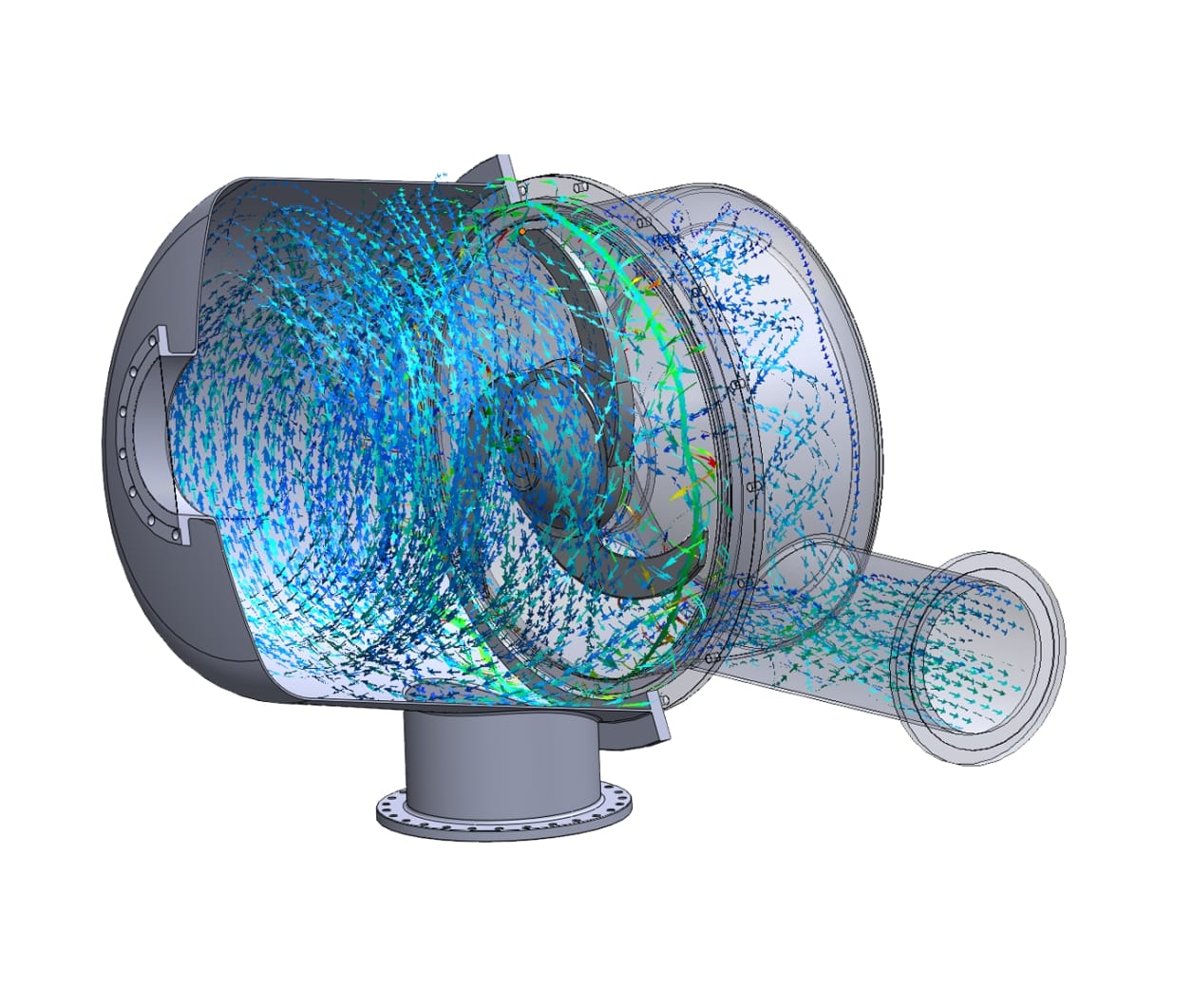 Dilution Pulper CFD Flow Analysis