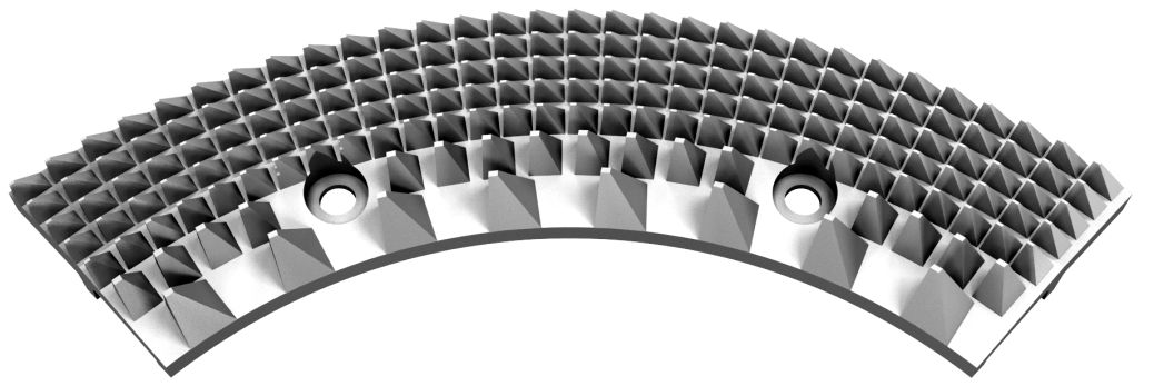 Parason full circle disperser disc for hot dispersion applications