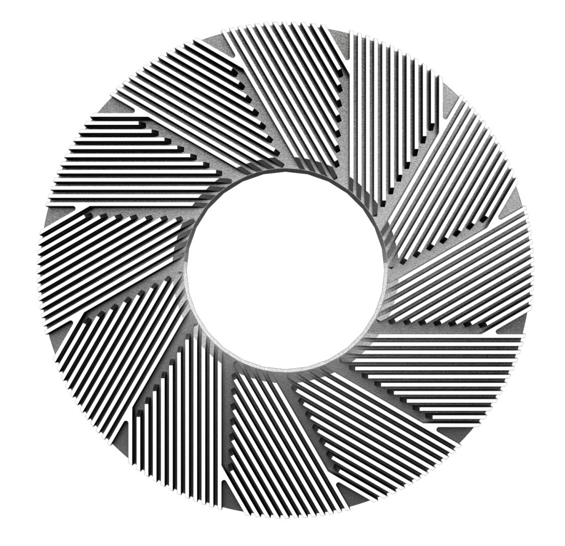 Parason Finedge Cast Refiner Plate with advanced casting and CNC technology