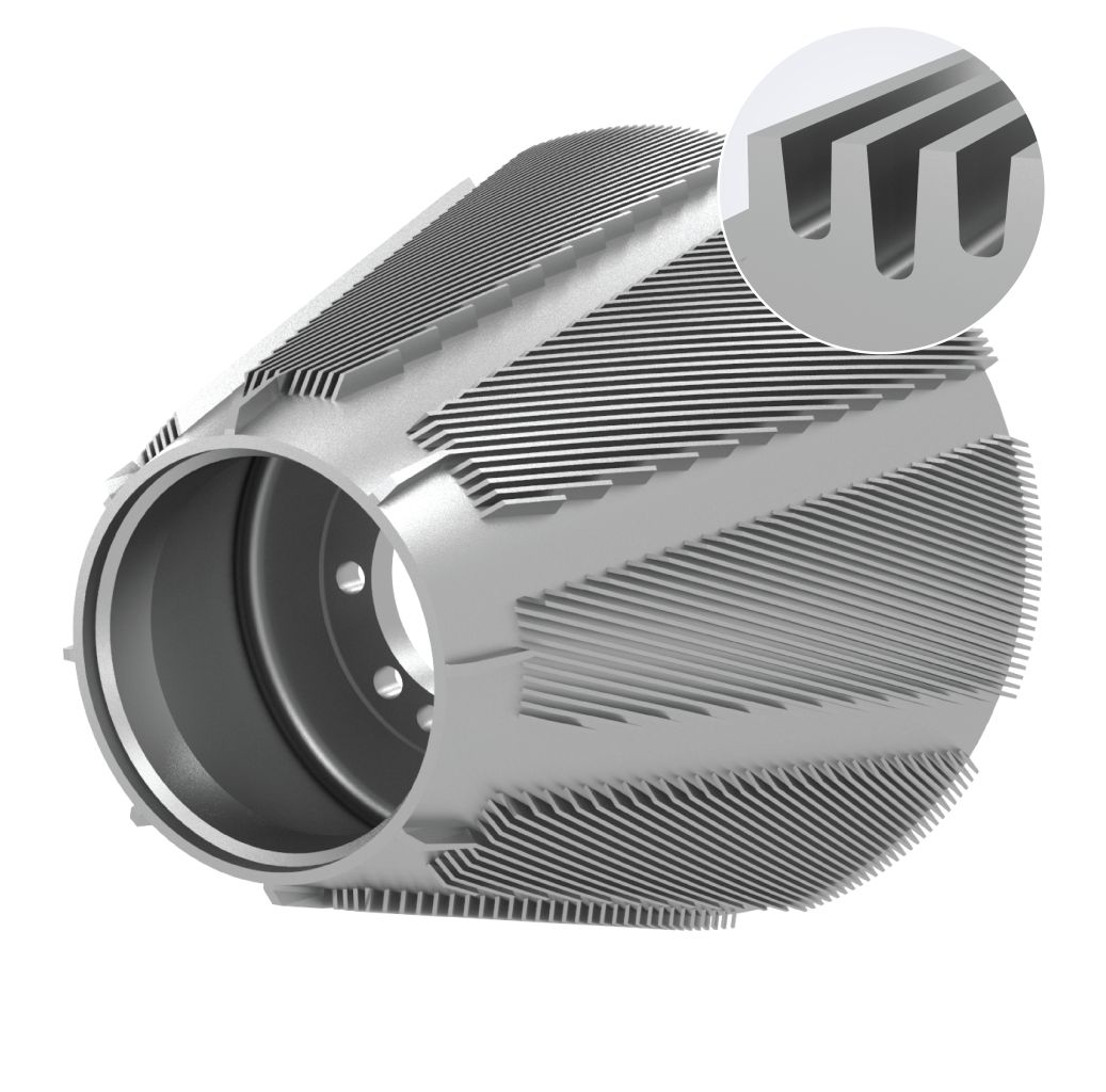 Parason 2734 VGD SAS SF Refiner Plate - 9 Sectors