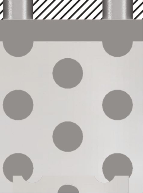 Furo Reto - vista superior