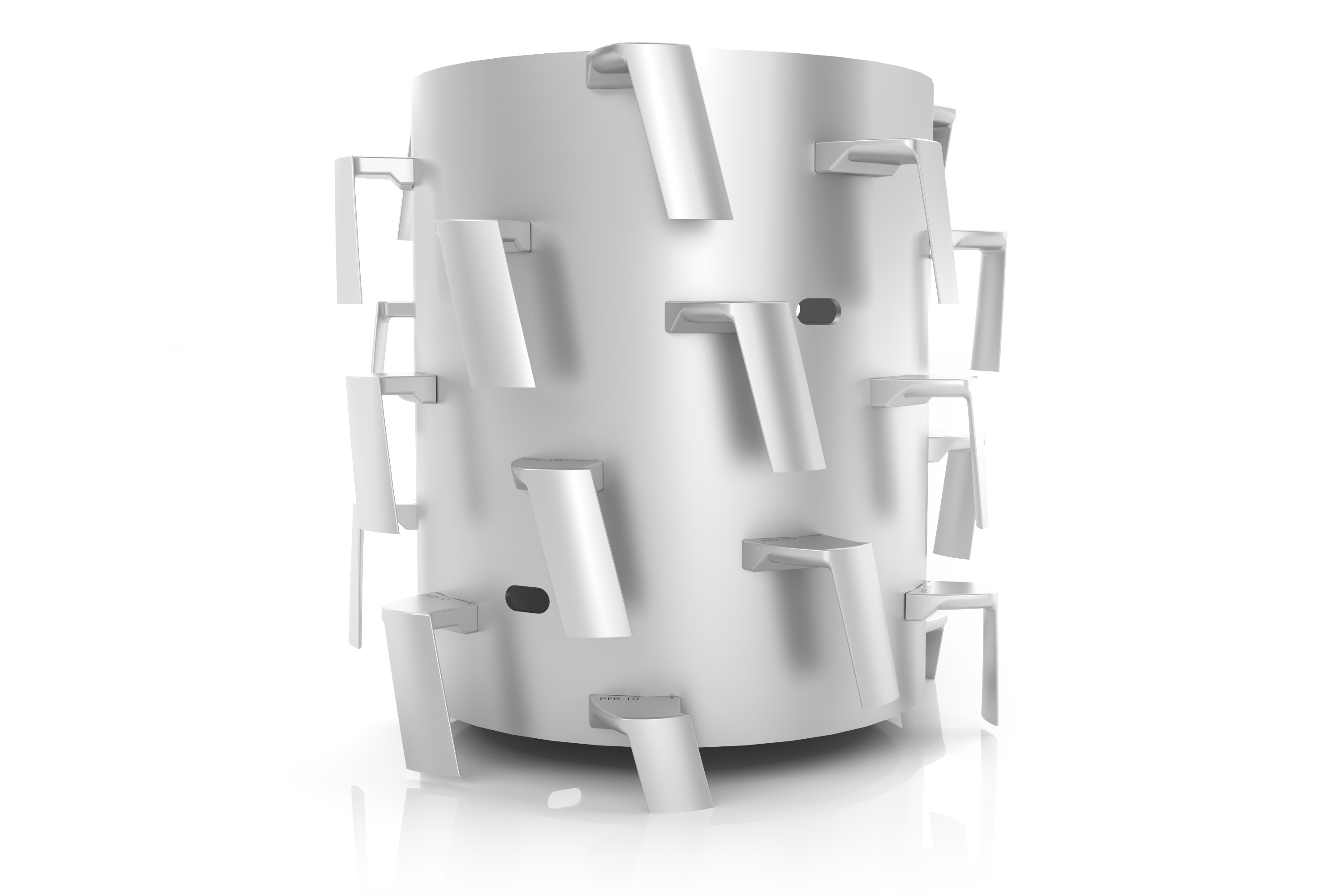 Parason Rotor Multivane Airfoil para Approach Flow e Classificação Fina