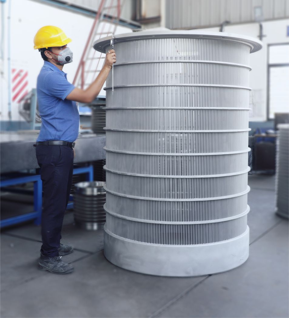 Instala\u00E7\u00E3o do Cesto Separador Superior Parason